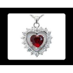 Beautiful Red Heart Pendent