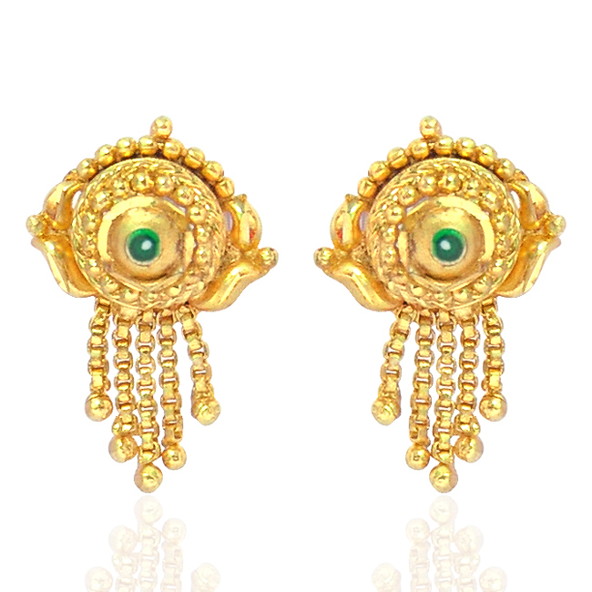 Gold Plated New Fashion Designs Earrings Imitation Jewellery