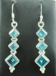 Traditional Solid Silver Earring