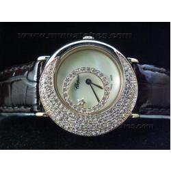 Diamond Black Strip Watch